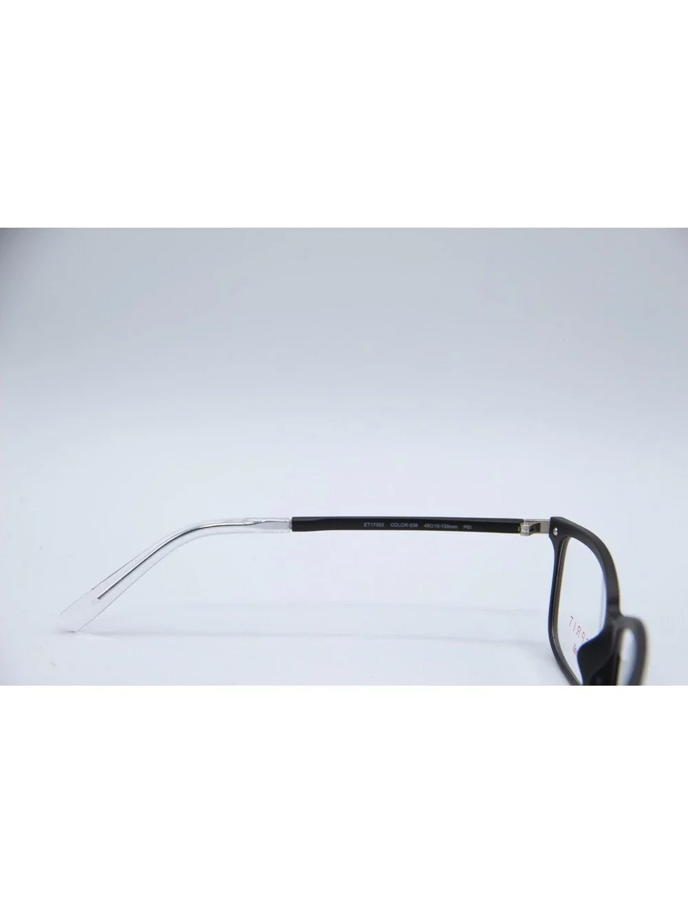 Esprit Et17583 Color-538 Black Clear Authentic Eyeglasses 49-15-135
